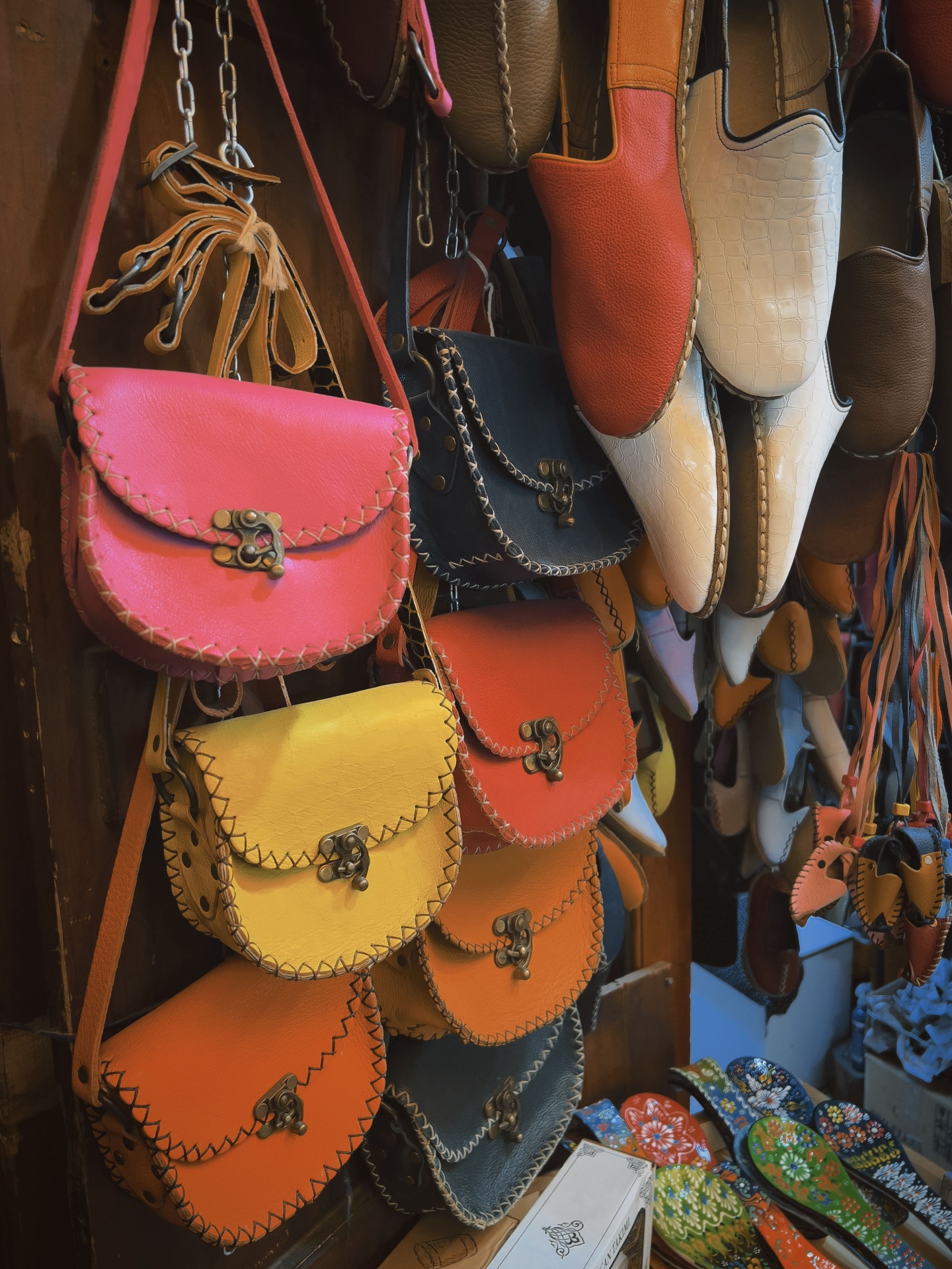 Leather bags