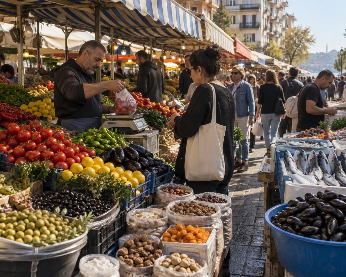Kadıköy, market culture up close